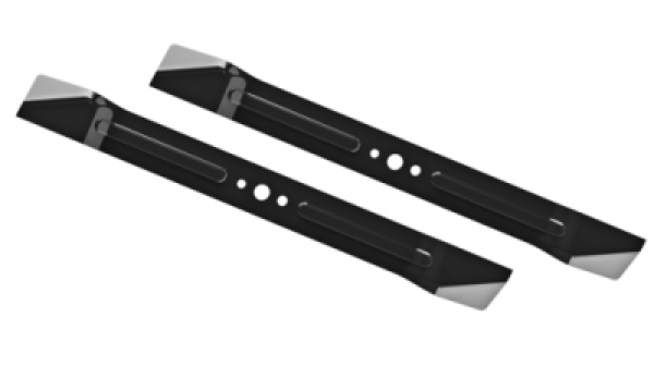 EGO AB5200 Mulch und Seitenauswurf-Messer (Einzelmesser) für ZT5200E-L (Im Lieferzustand enthalten)